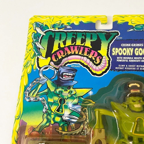 VTG 1994 Creepy Crawlers Spooky Goopy 5.5 Inch Action Figure Toymax Crime Grimes - Picture 6 of 16